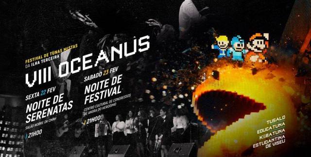 VIII OCEANUS - festival de tunas mistas este fim de semana em Angra