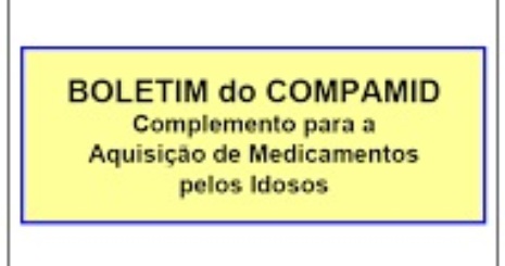 BE quer apoio do COMPAMID em cartão pré-pago