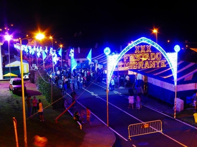 David Fonseca na Festa do Emigrante nas Lajes das Flores