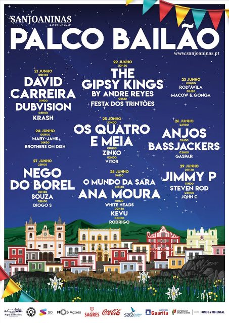 Sanjoaninas 2019: Gipsy Kings, David Carreira e Ana Moura no palco do Bailão